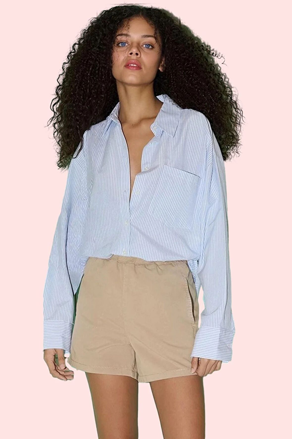 Kadın City Boy Denim Şort Pamuk Casual Stil Geniş Paça Kısa Günlük Kullanım Modern Tasarım