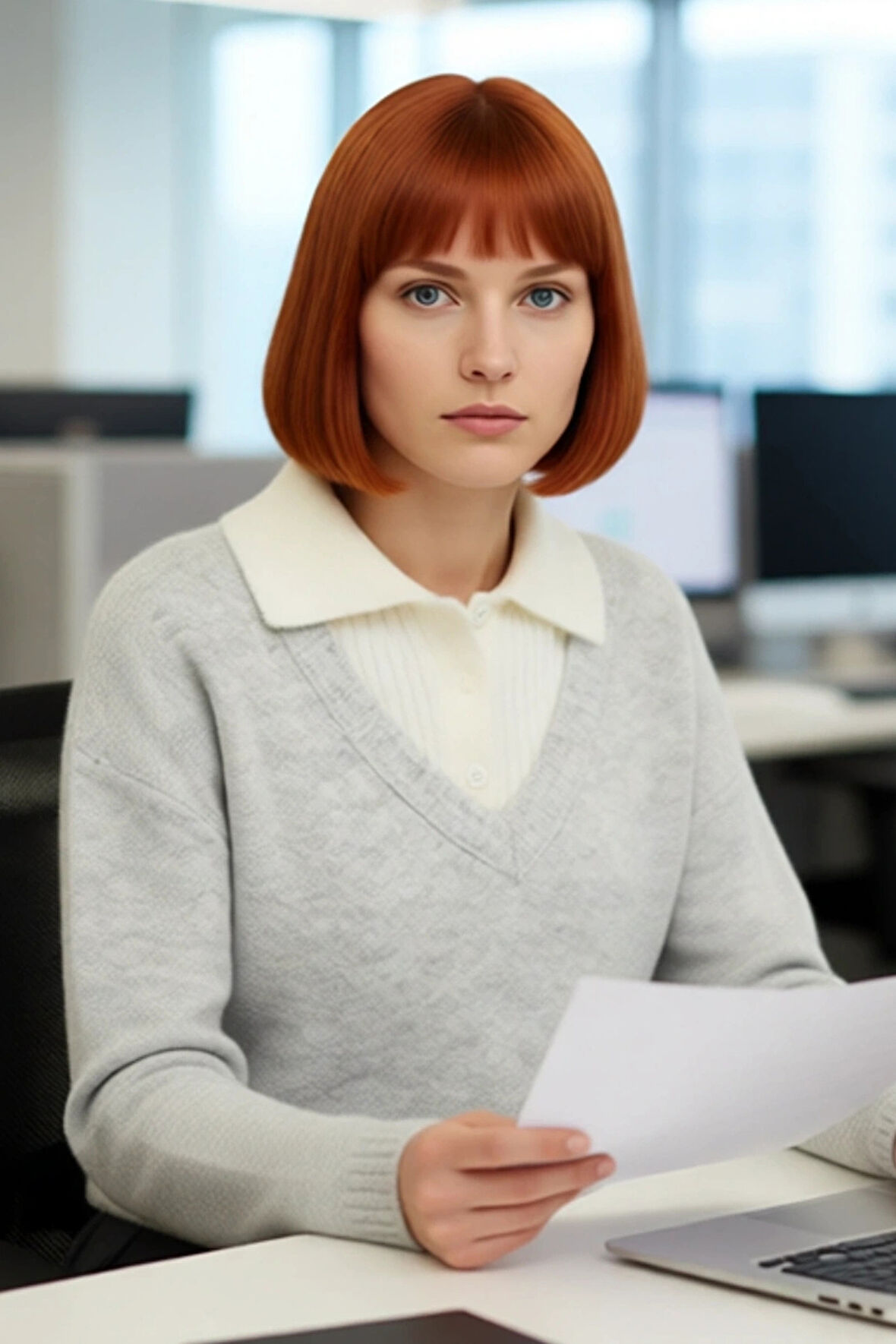 Casual Şıklık Sunan Kadın Oversize Kesim Uzun Kollu V Yaka Triko Kazak Soğuk Havalar İçin Kaliteli