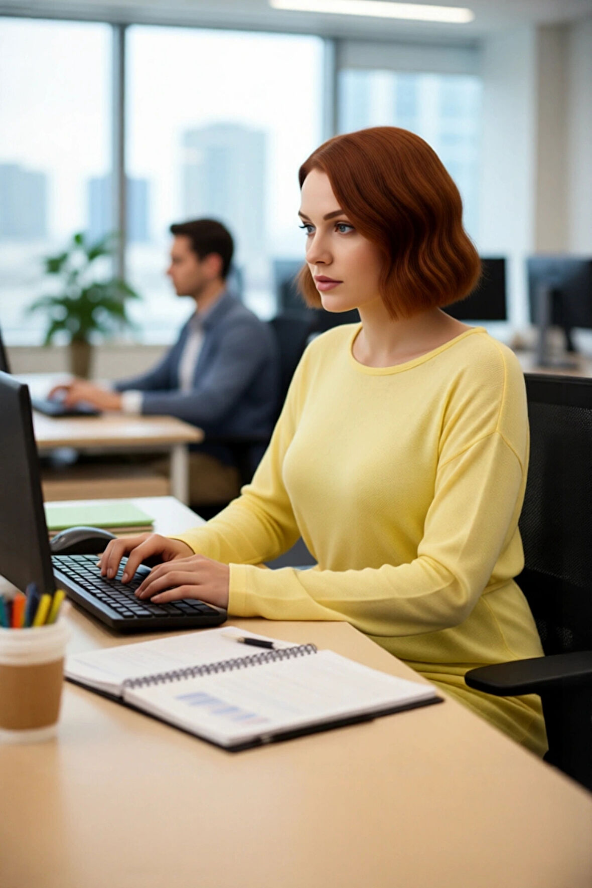 Kadın Uzun Kollu Kayık Yaka Triko Kazak Düz Desen Rahat Regular Kalıp Kuşaklı Şık Giyim Kaliteli