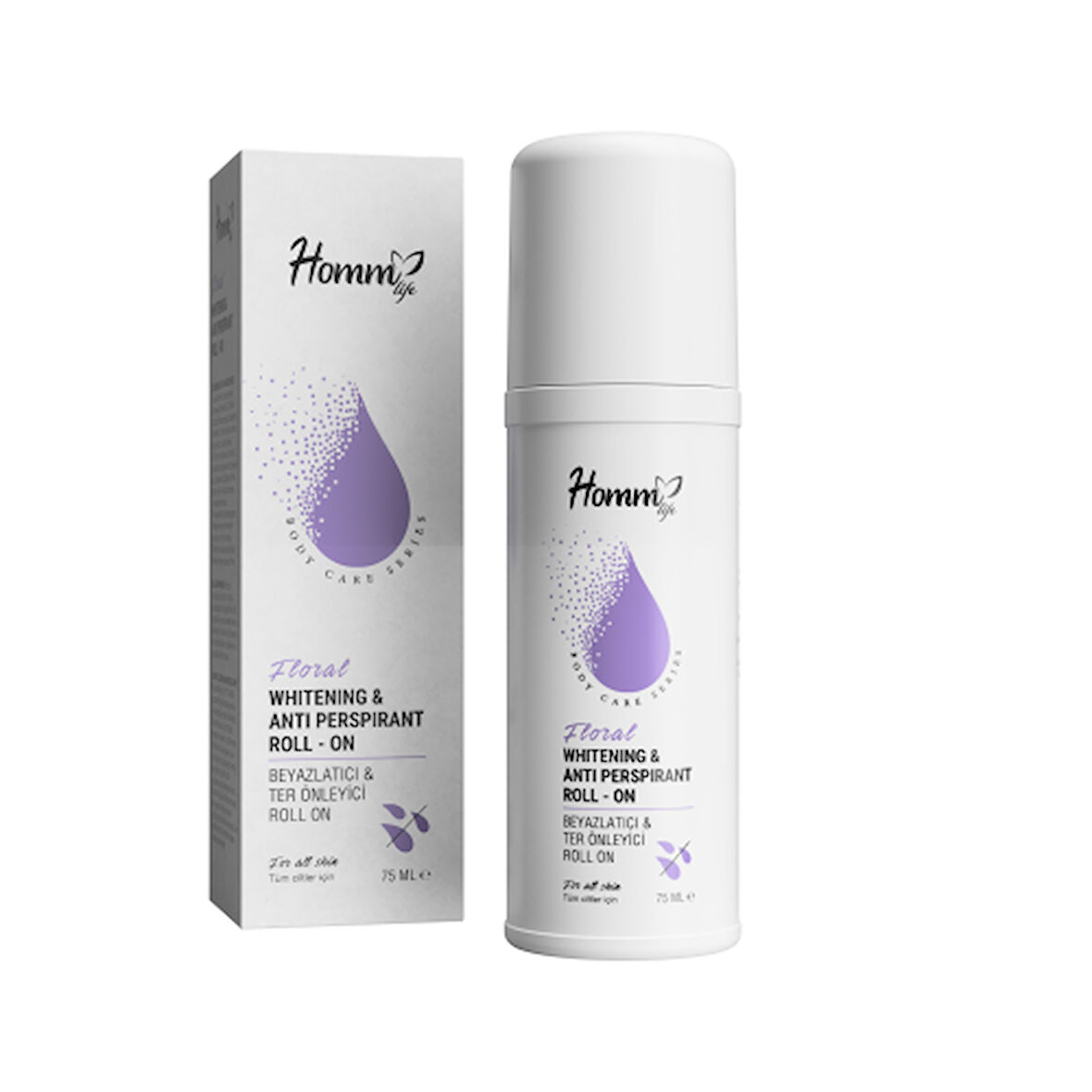 Floral Beyazlatıcı & Terleme Önleyici Roll On 75ml