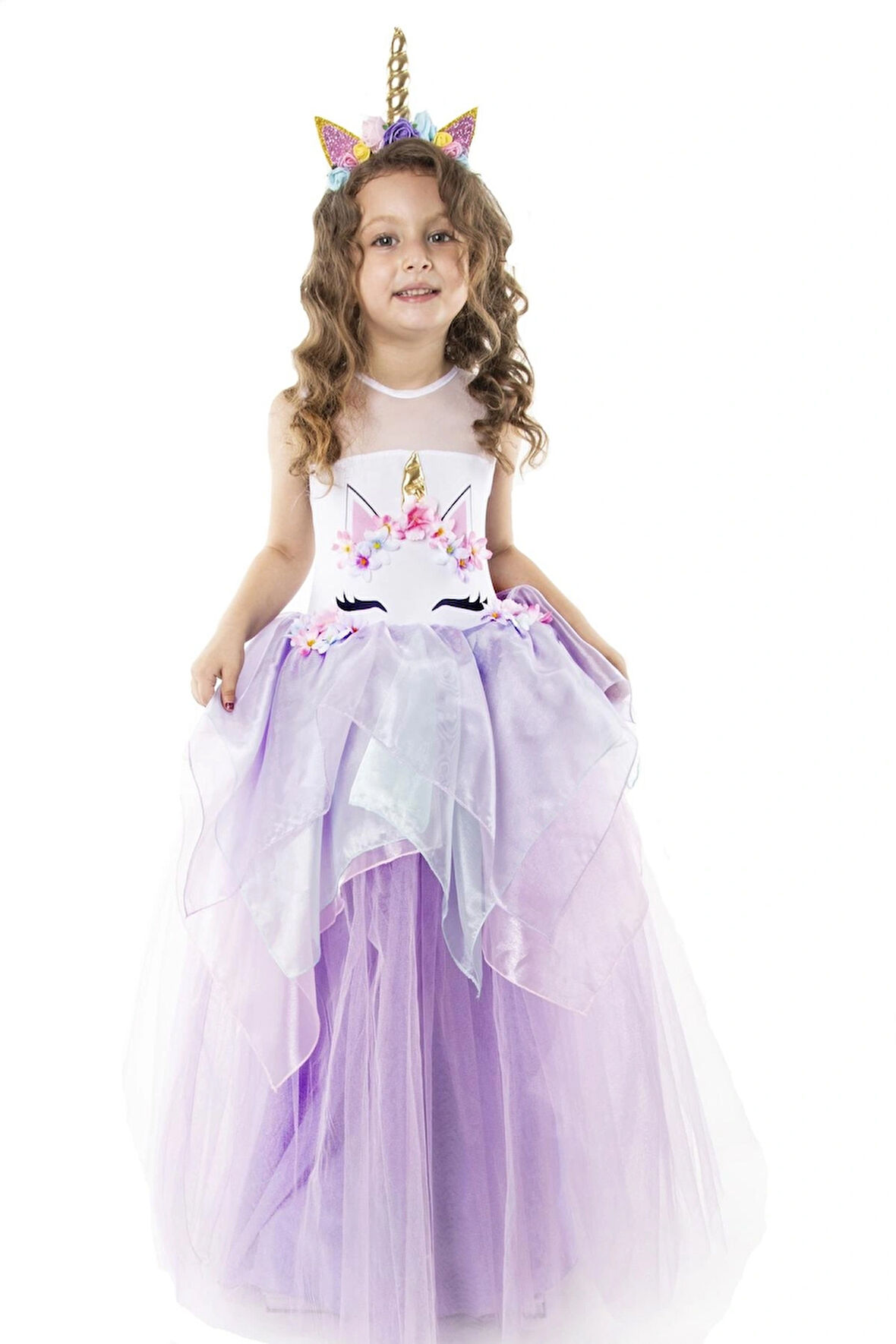 Ünicorn Kostüm Ünicorn Çocuk Elbisesi