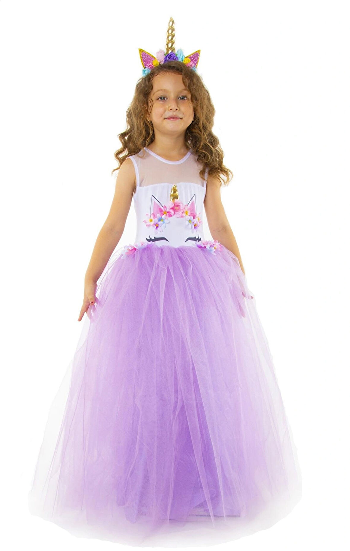 Ünicorn Kostüm Ünicorn Çocuk Elbisesi