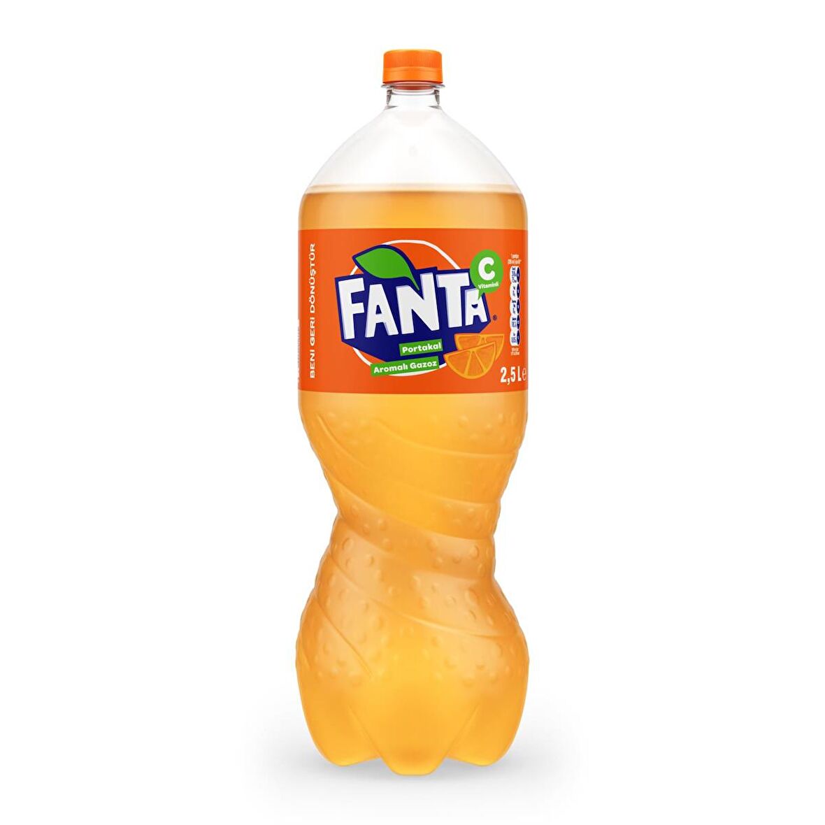 Fanta Portakal Aromalı Gazoz 2,5 Lt 