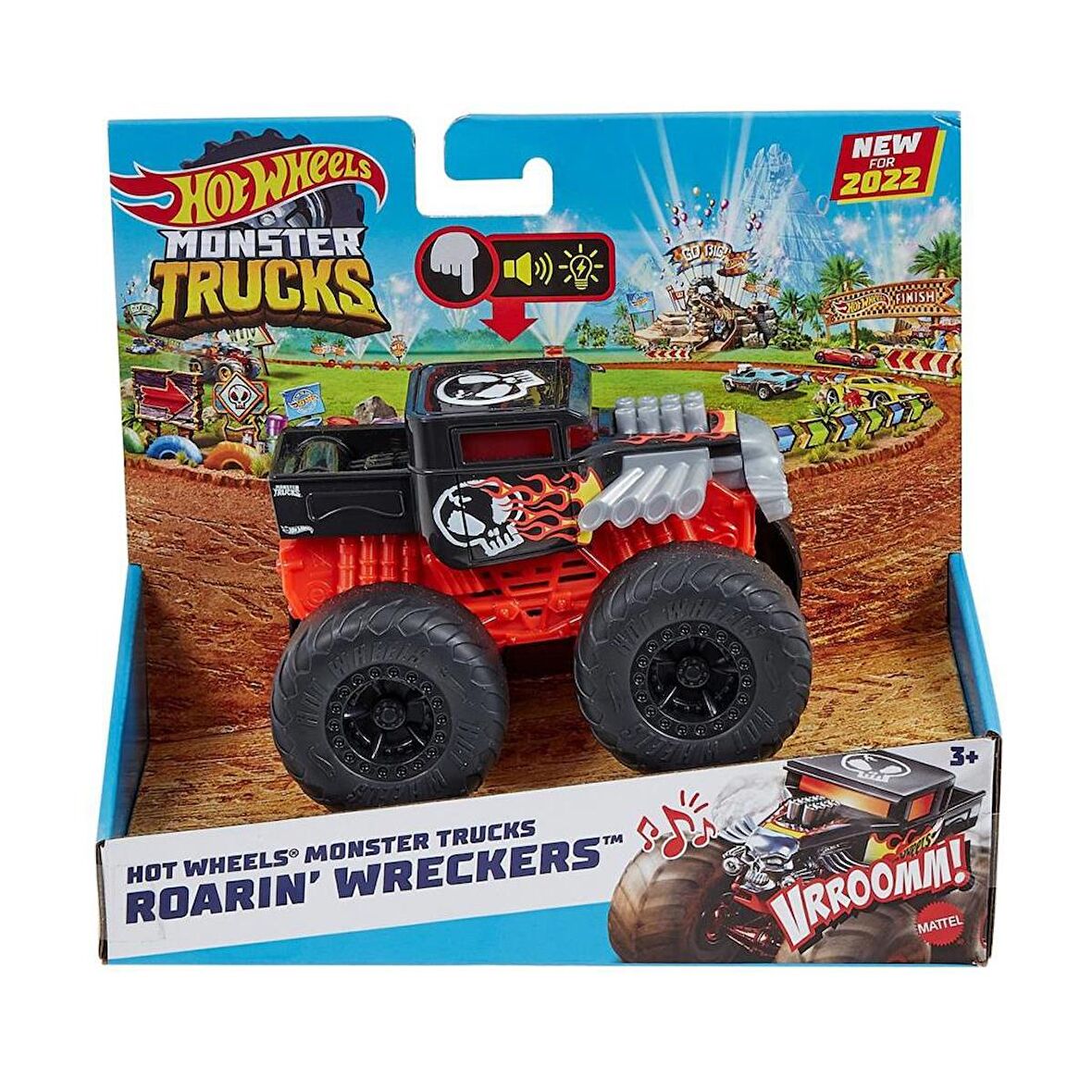 HDX60 Hot Wheels Monster Trucks 1:43 Kükreyen Arabalar