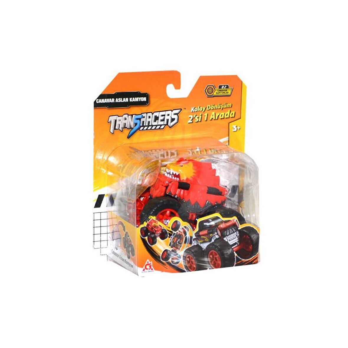 Nessiworld 463875-A1 Mega, Transracers Monster Araçlar, +3 yaş