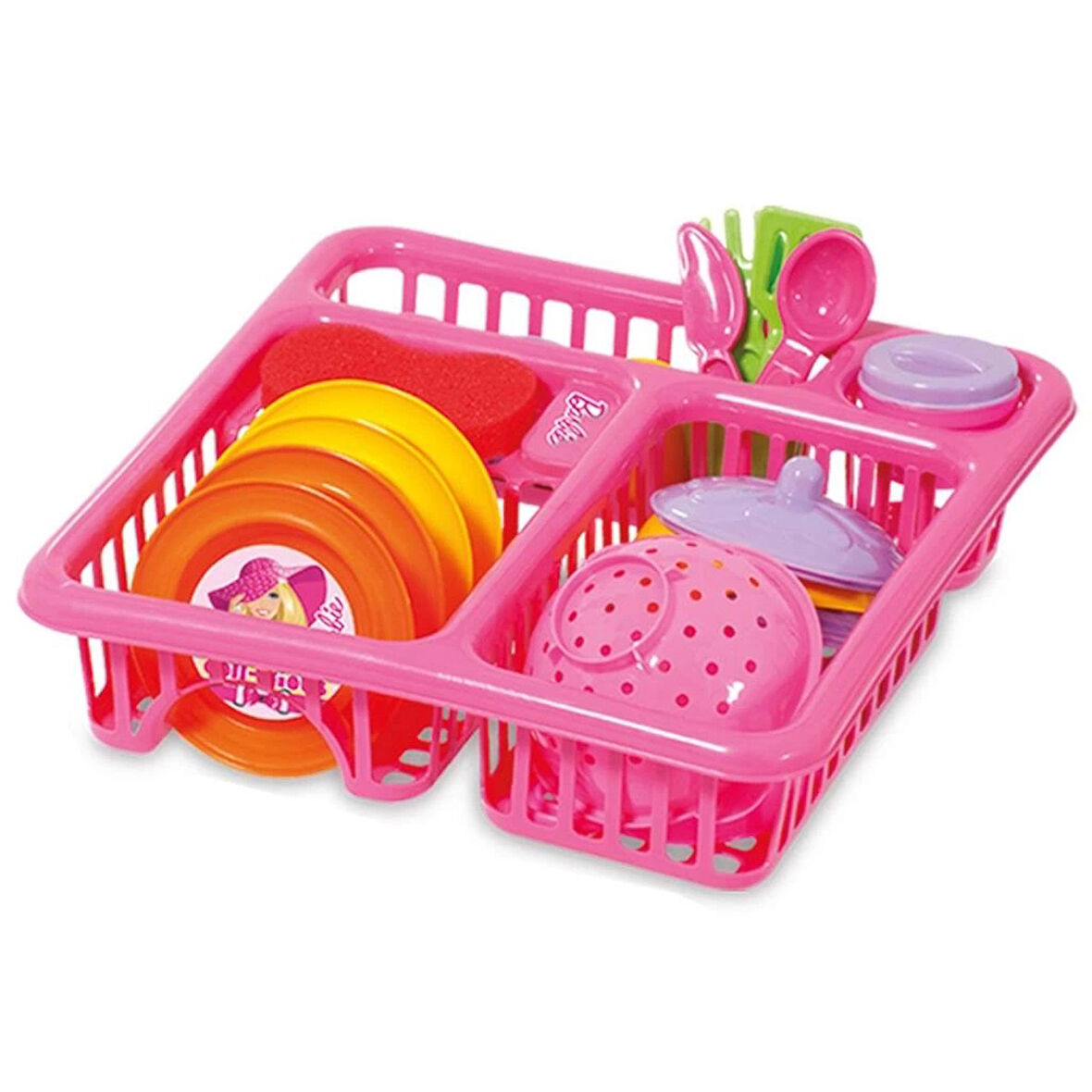  Barbie Bulaşıklık 21 Parça