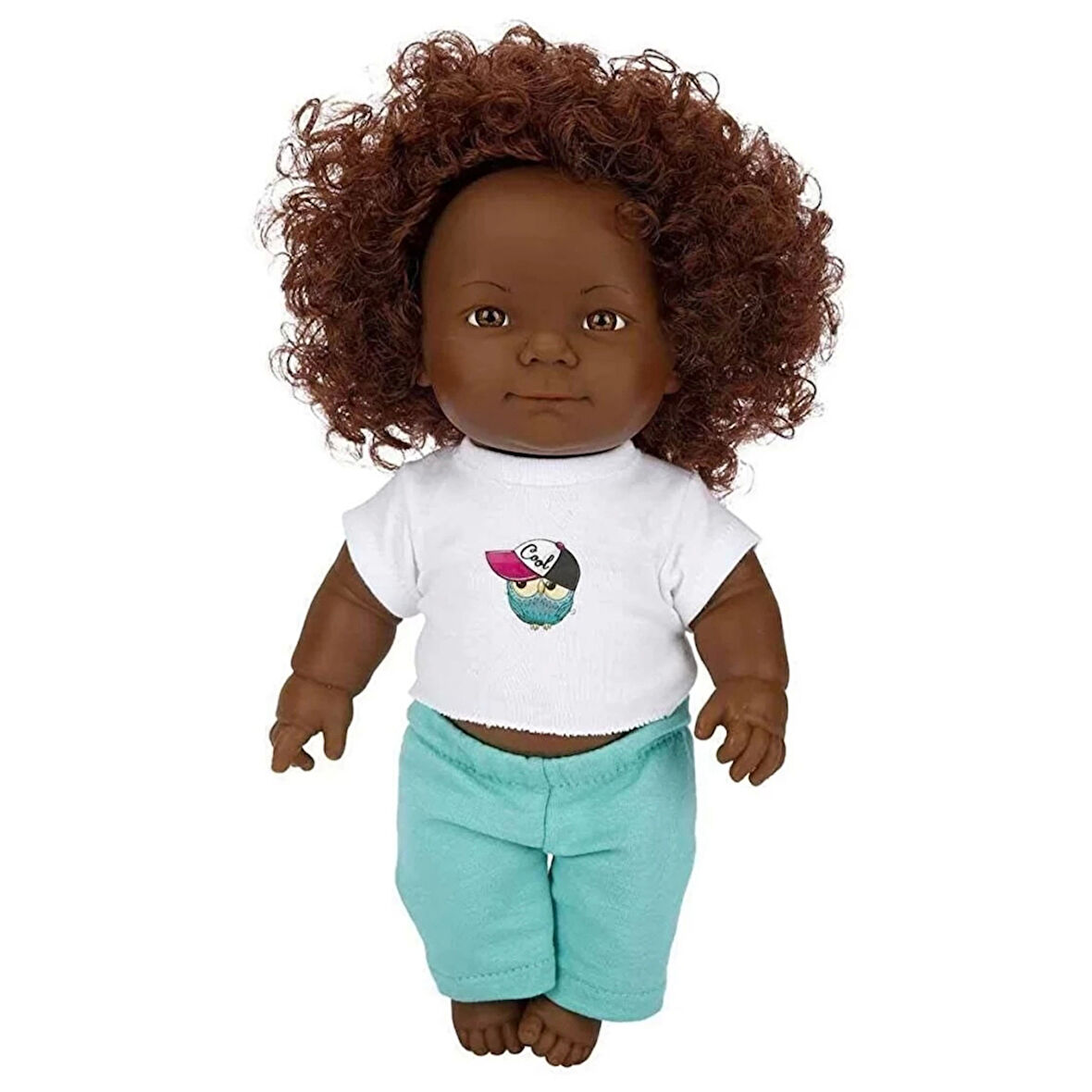 Çocuk Dada Et Bebek Saçlı 35 cm