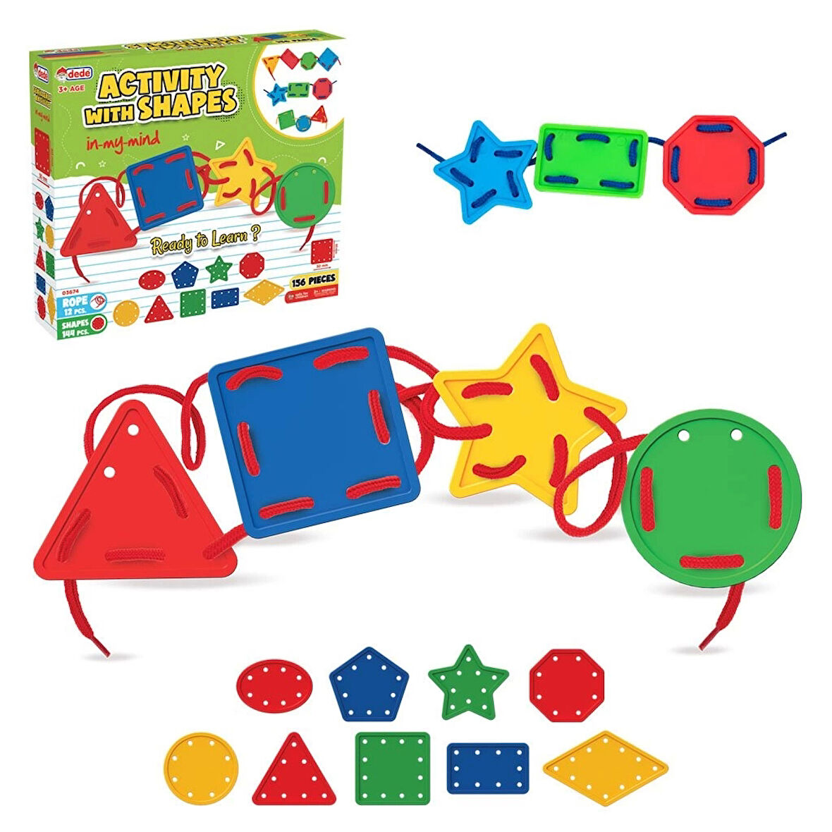 Çocuk Şekillerle Aktivite 156 Parça