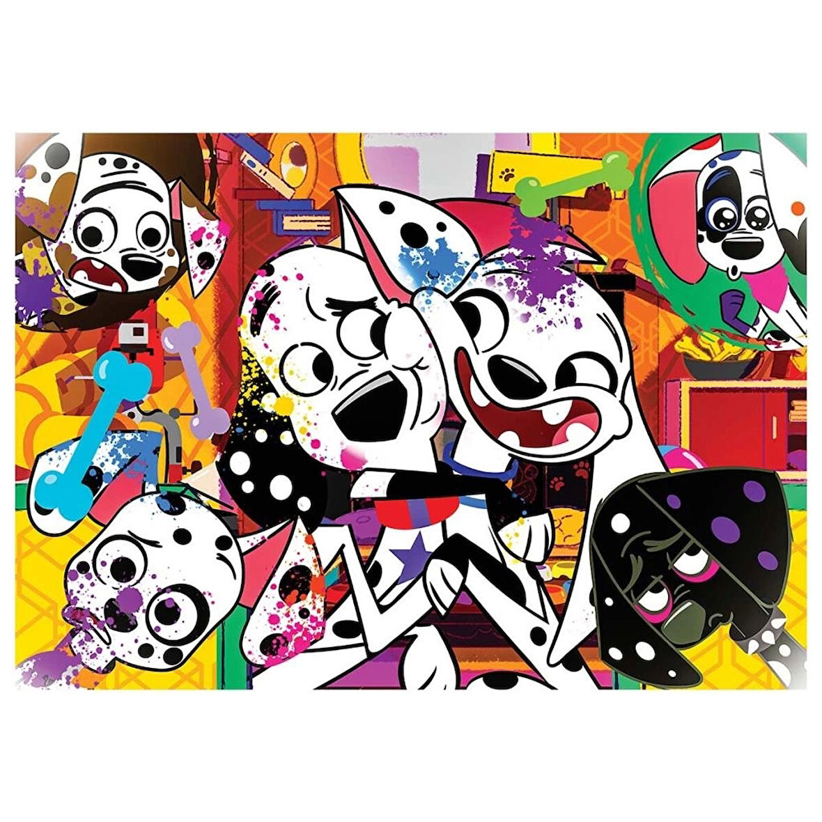 Çocuk KS Dalmatian 100 Parça Puzzle