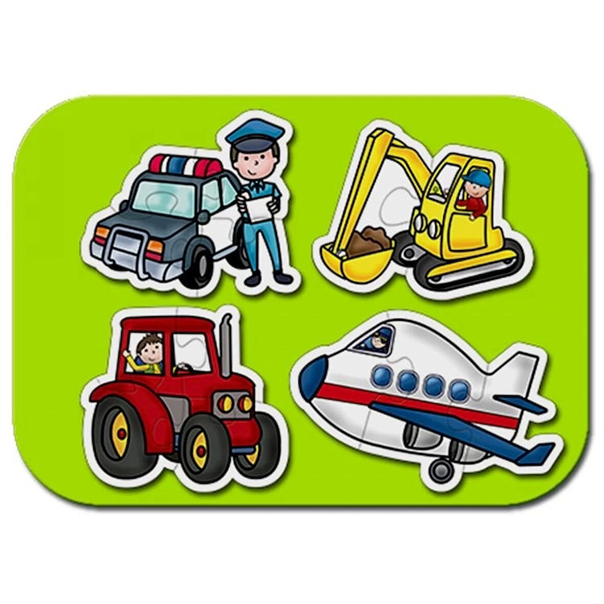 Çocuk Baby Puzzle Meslekler