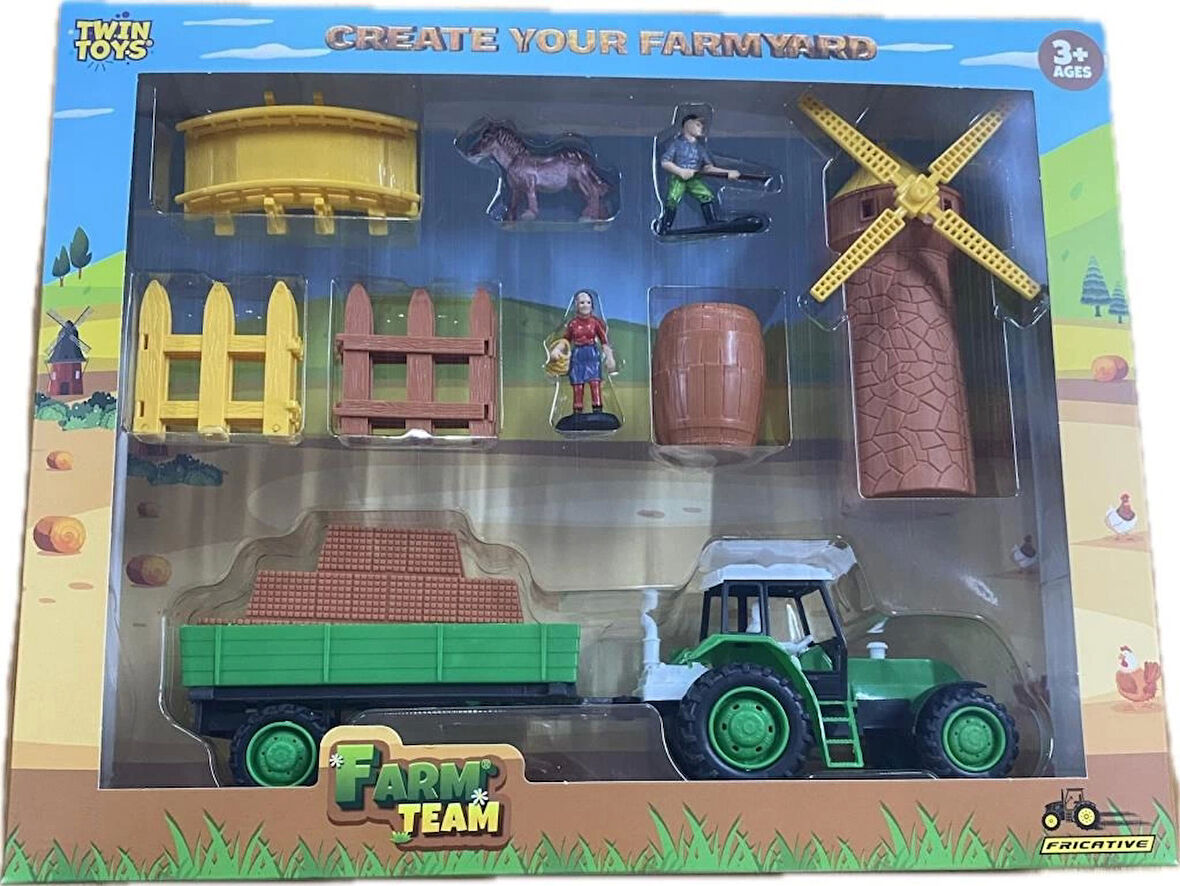 Çocuk Toysan Küçük Çiftlik Seti TOY-59