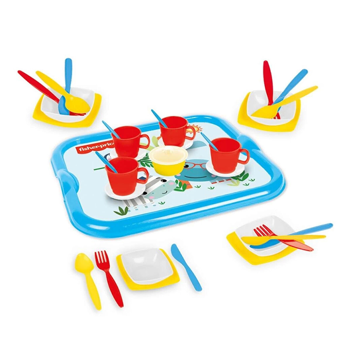 Çocuk 1821 Fisher Price Çay Seti -Dolu