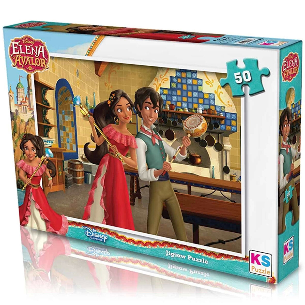 Çocuk KS Elena Avalor 50 Parça Puzzle