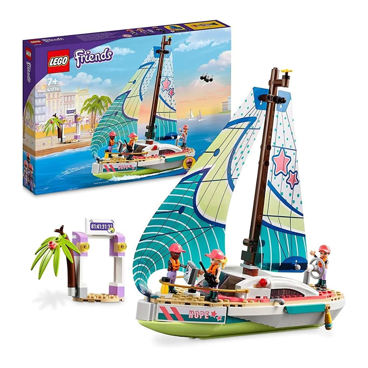 Çocuk 41716 ® Friends - Stephanie'nin Yelkenli Macerası 304 parça +7 yaş