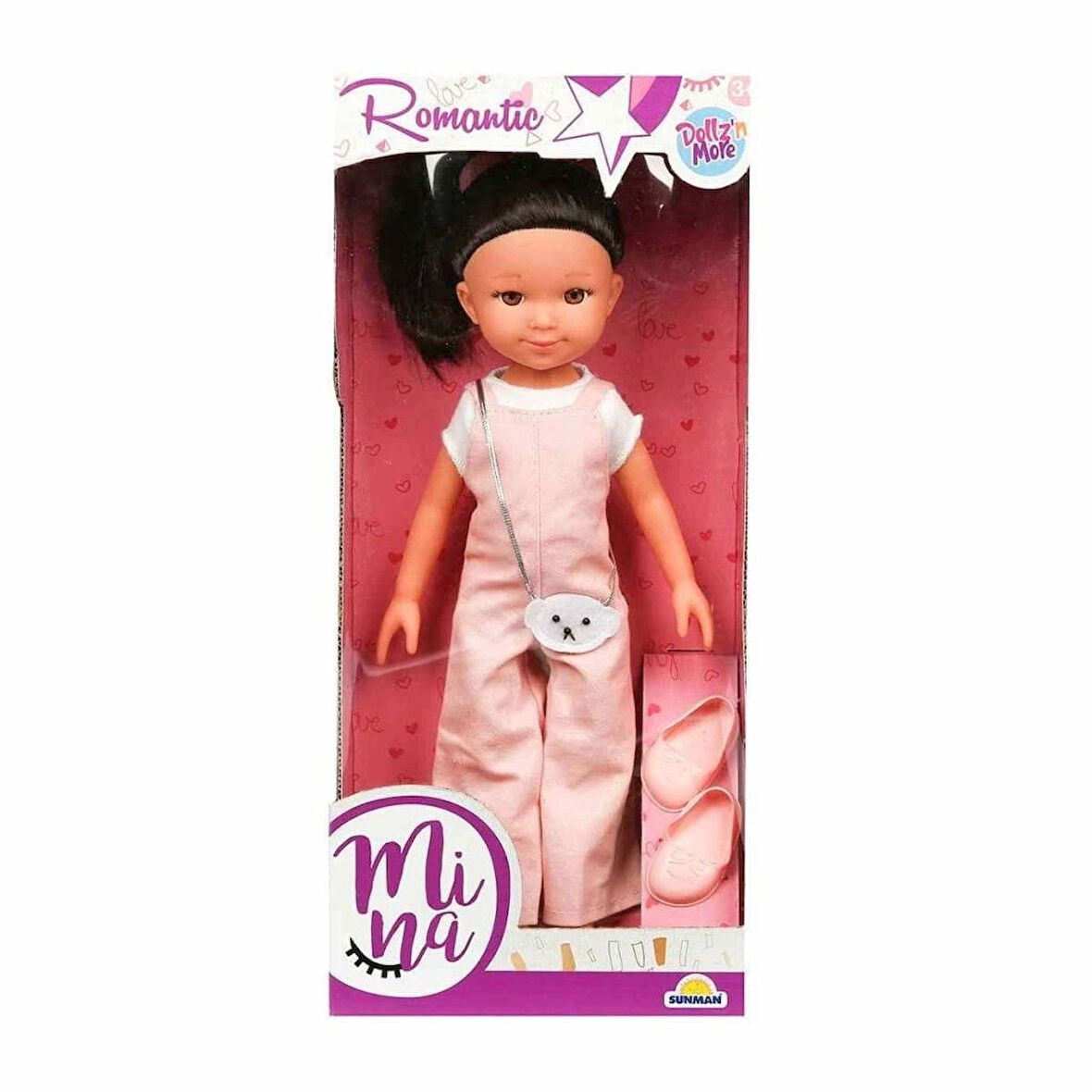 Çocuk 30051 Mina Romantic Bebek 35 cm -Sunman