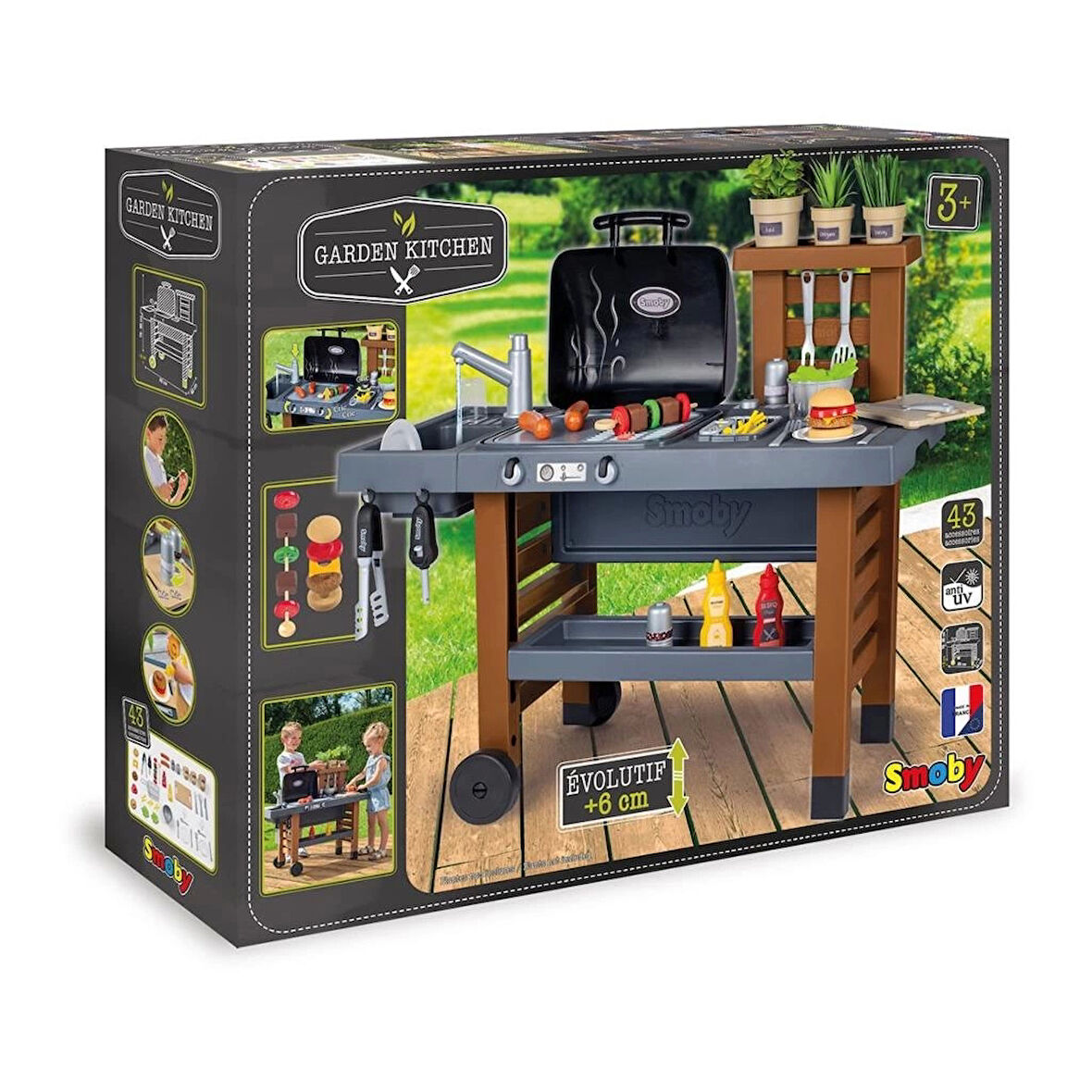 Çocuk 7600312004 Garden Kitchen Mutfak -Smoby
