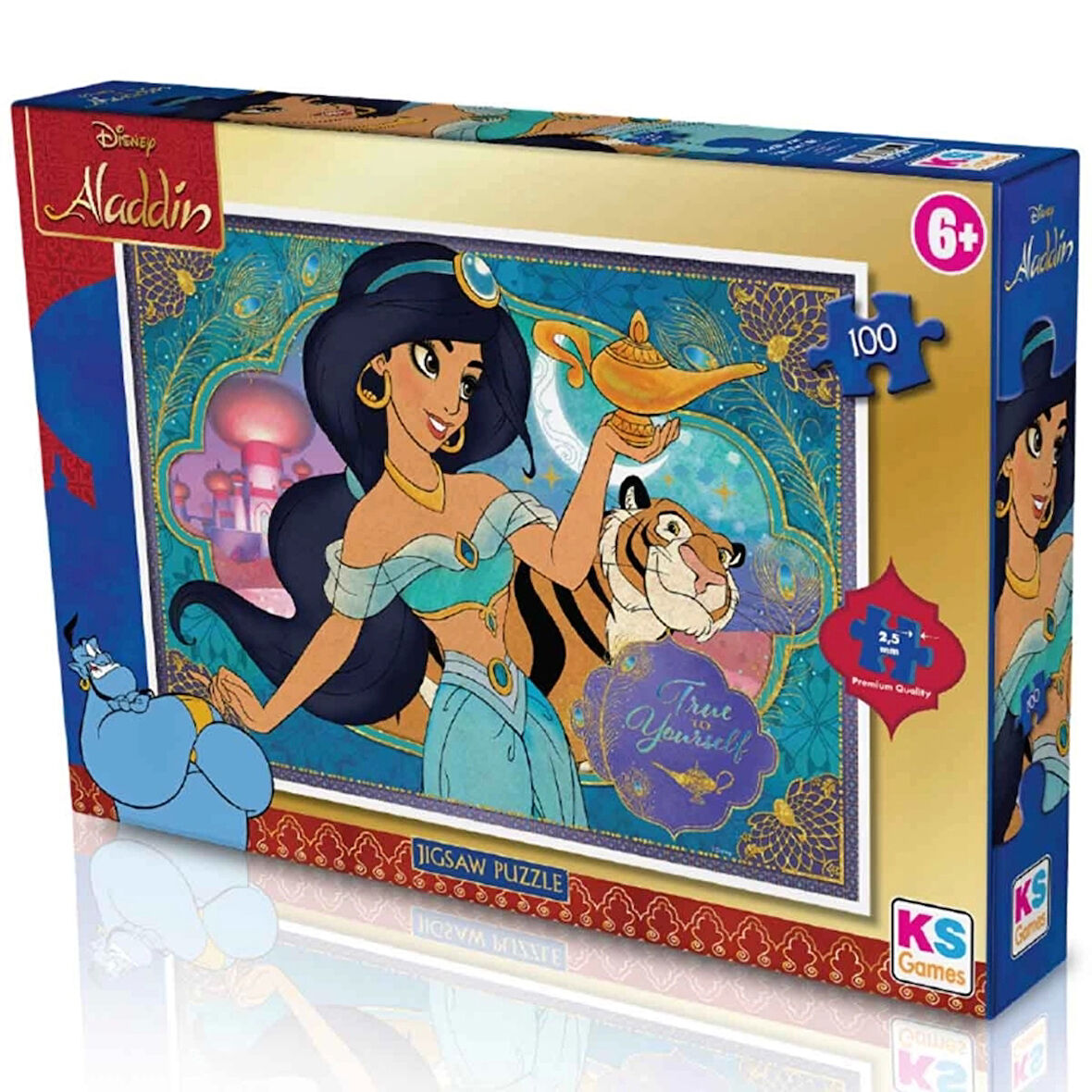 Çocuk KS Aladdin 100 Parça Puzzle