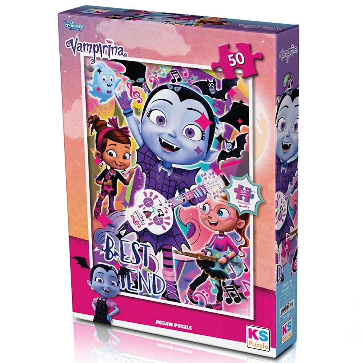 Çocuk KS Vampirina 50 Parça Puzzle