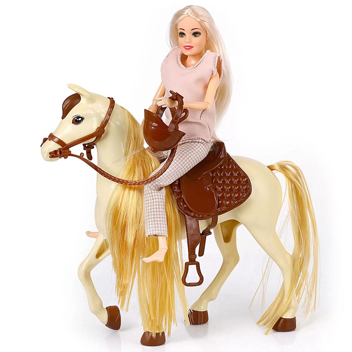 TWOX Nessiworld Jasmine Atlı Bebek Bej-Kahve