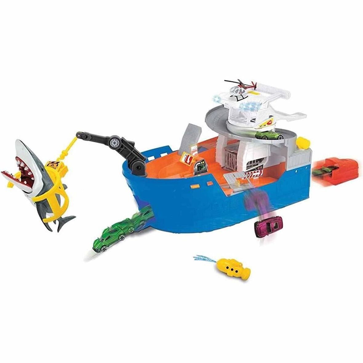 TWOX Nessiworld Sesli ve Işıklı Shark Attack Oyun Seti