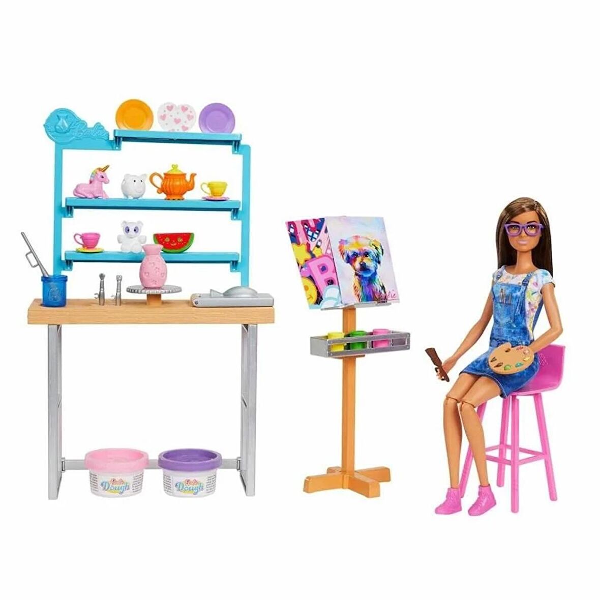TWOX Nessiworld Barbie'nin Sanat Atölyesi HCM85