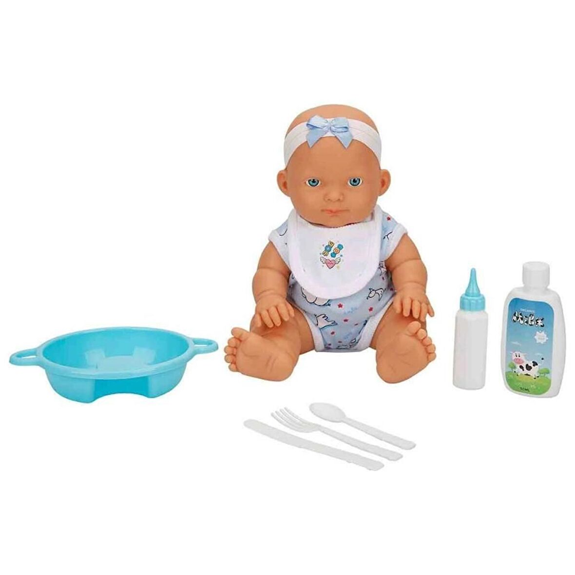 TWOX Nessiworld Ada Bebek Yemek Seti 23 cm.