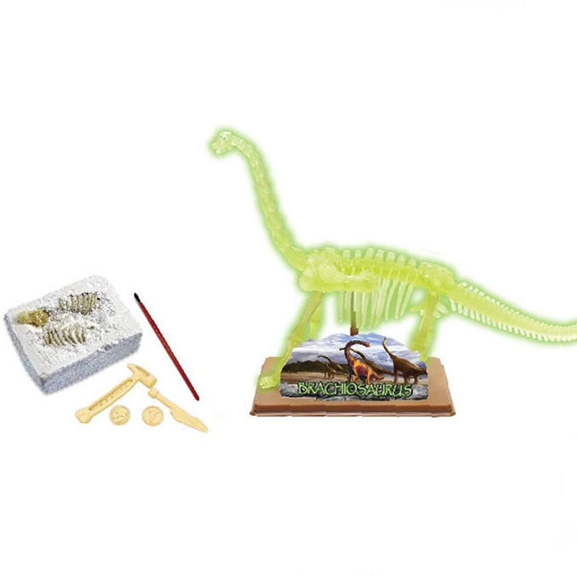 TWOX Nessiworld Dinozor Kazma Kiti Brachiosaurus İskeleti