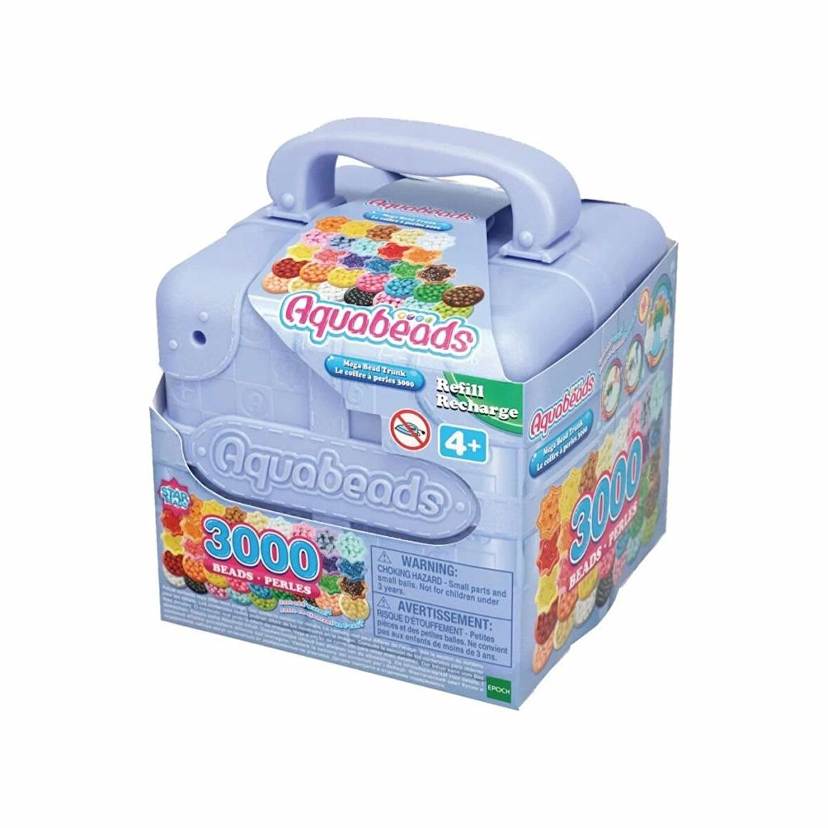Çocuk 31913 Epoch AquaBeads Mega Boncuk Çantası, 3000 parça +4 yaş