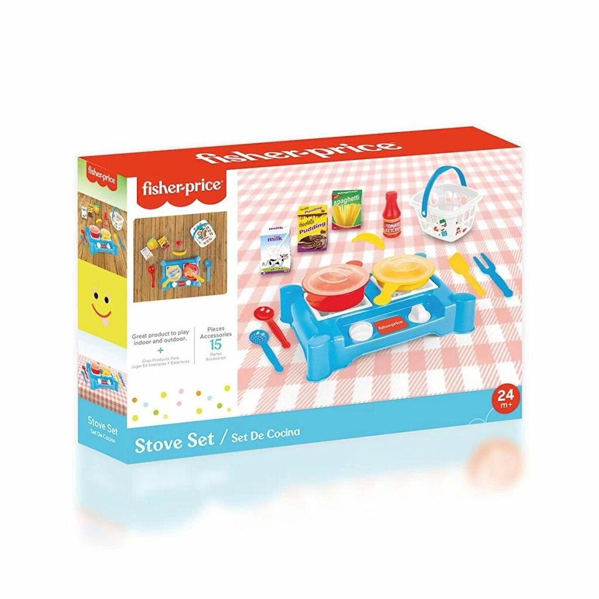 Çocuk 1822 Fisher Price Cooker Set -Dolu