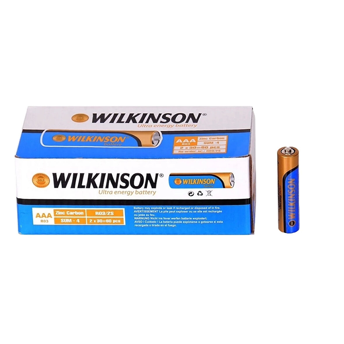 Çocuk Gold Wilkinson İnce Pil R03