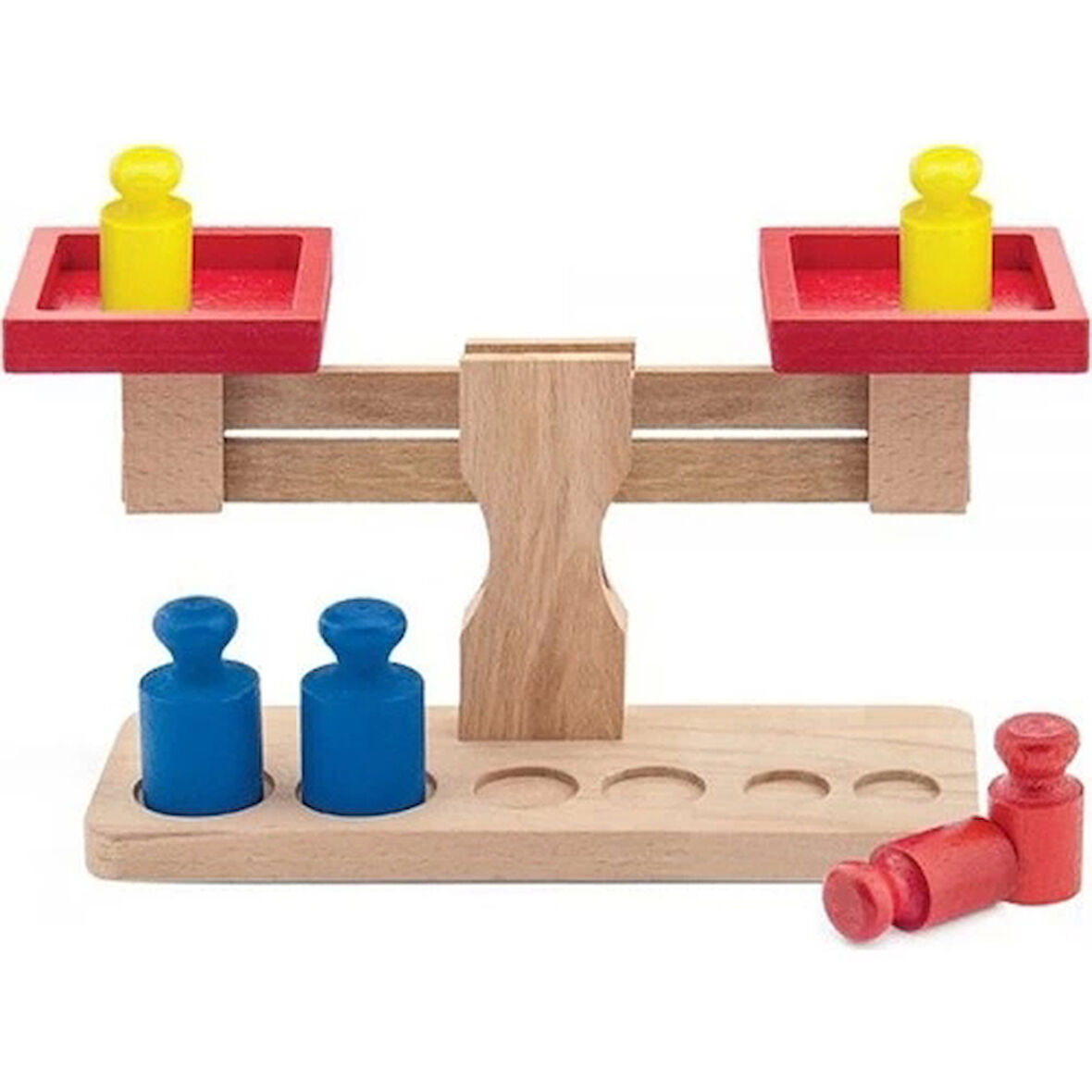Eğitici Oyuncak  PlayWood Ahşap Kutulu Terazi 313