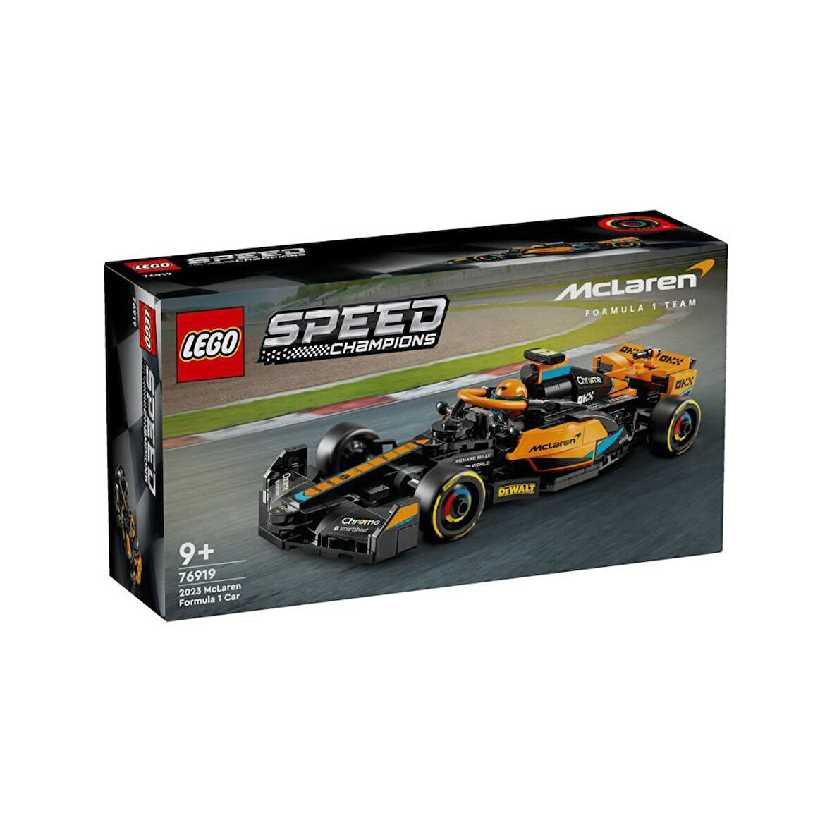 TWOX Nessiworld 76919 Lego Speed Champions - 2023 McLaren Formula 1 Yarış Araba 245 parça +9 yaş