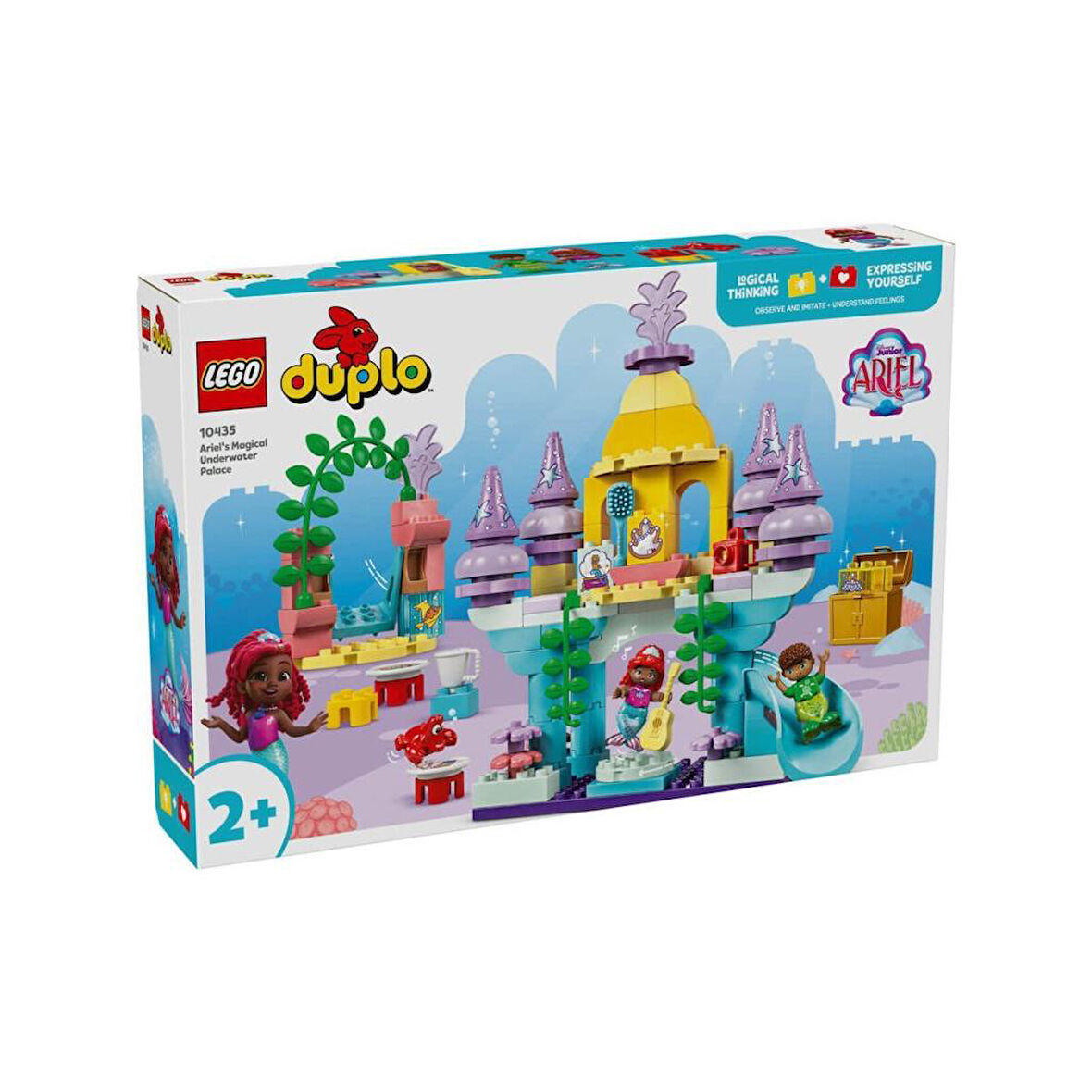 TWOX Nessiworld 10435 Lego Duplo Arielin Sihirli Su Altı Sarayı 116 parça +2 yaş