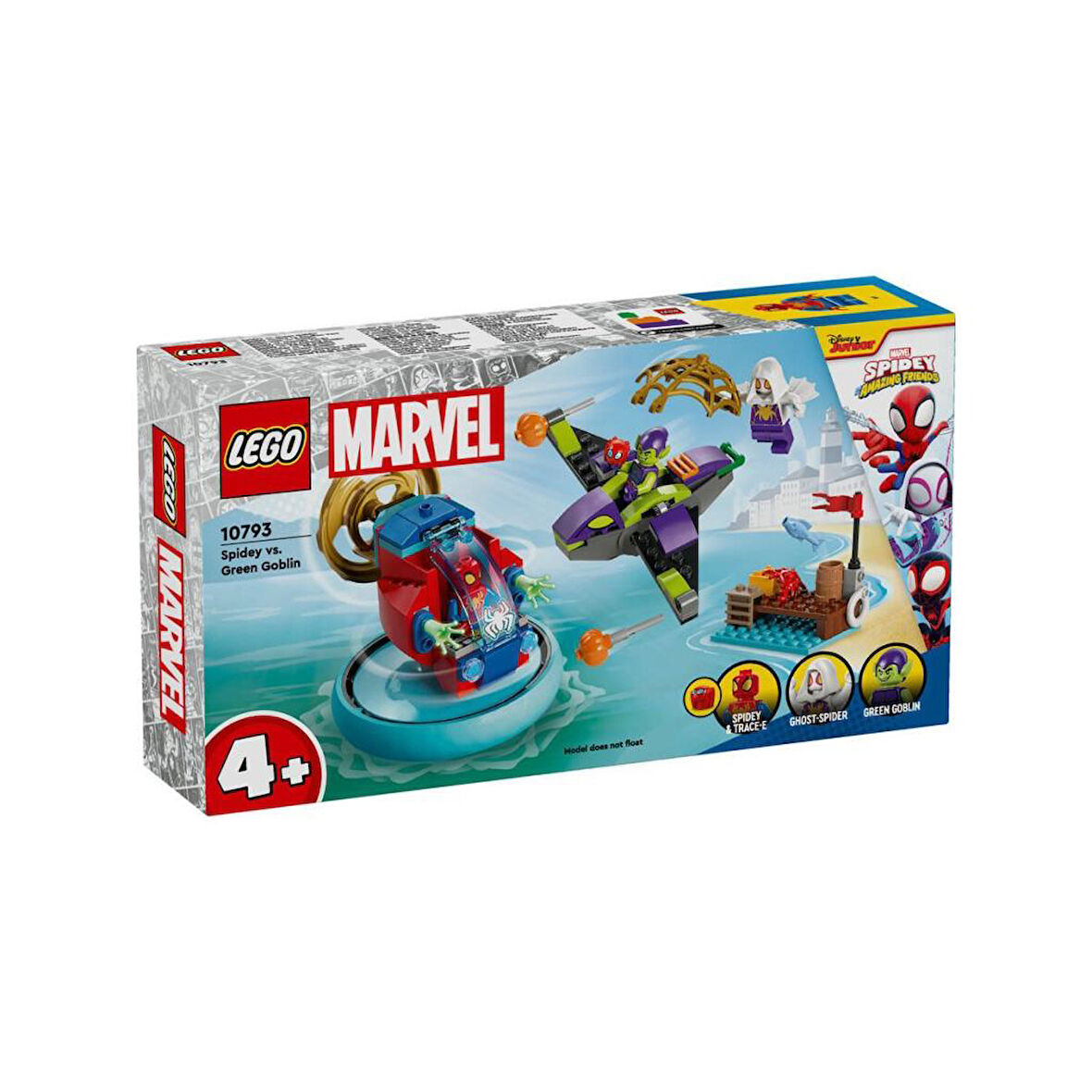 TWOX Nessiworld 10793 Lego Marvel Spidey - Spidey Green Gobline Karşı 84 parça +4 yaş