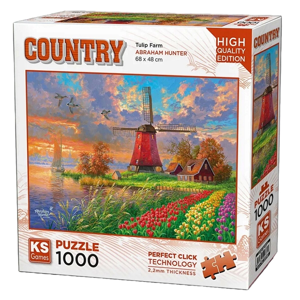  KS Games Tulip Farm Puzzle 1000 Parça 20787