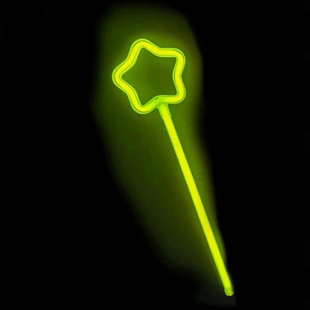 Çocuk Glow Stick Yıldız Asa Kırılınca Yanan Yıldız Çubuklar 6 Renk 6 Adet