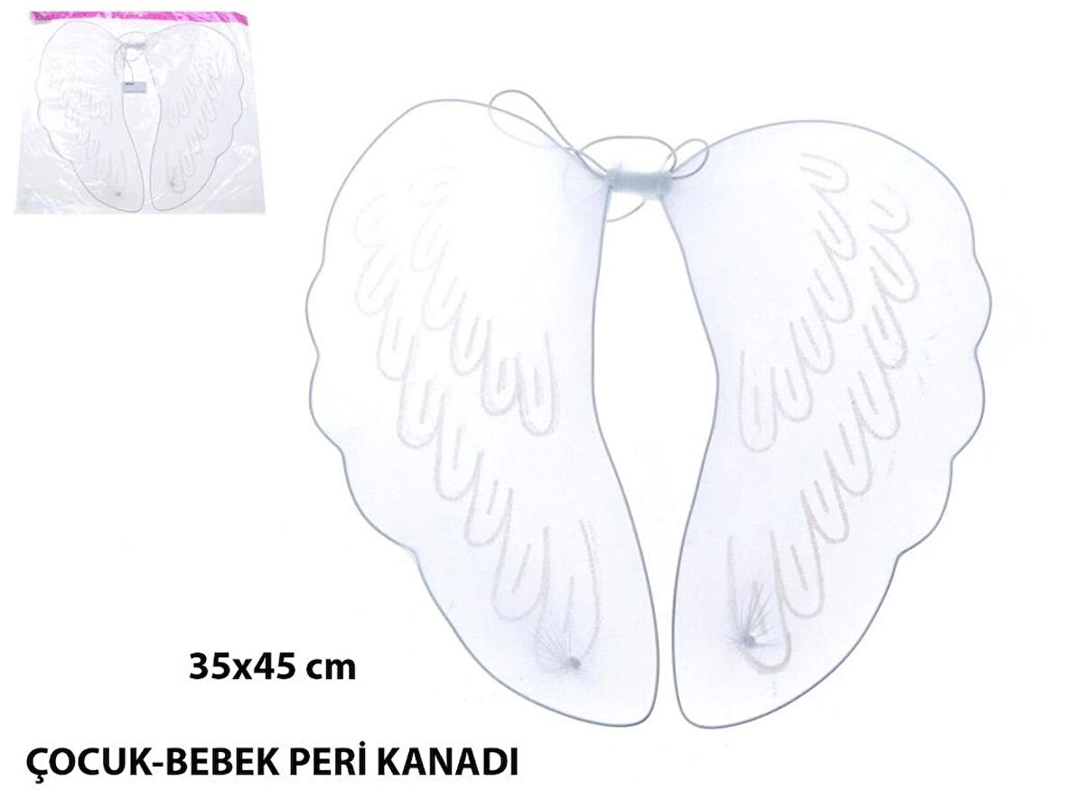 Peri Kanadı Kostüm Çocuklar İçin Kostüm Tamamlayıcı Eğlenceli Aksesuar