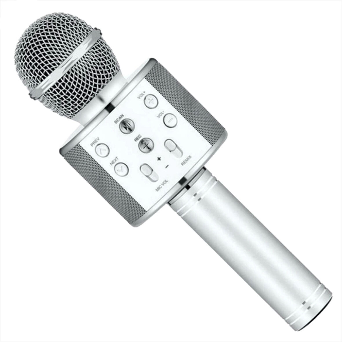 Karaoke Mikrofon Kablosuz Bluetooth Şarjlı Eğlenceli Çocuk Müzik