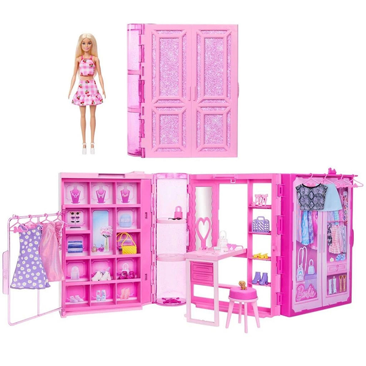 Barbie ve Rüya Gardırobu Rüya Gibi Oyuncak Seti