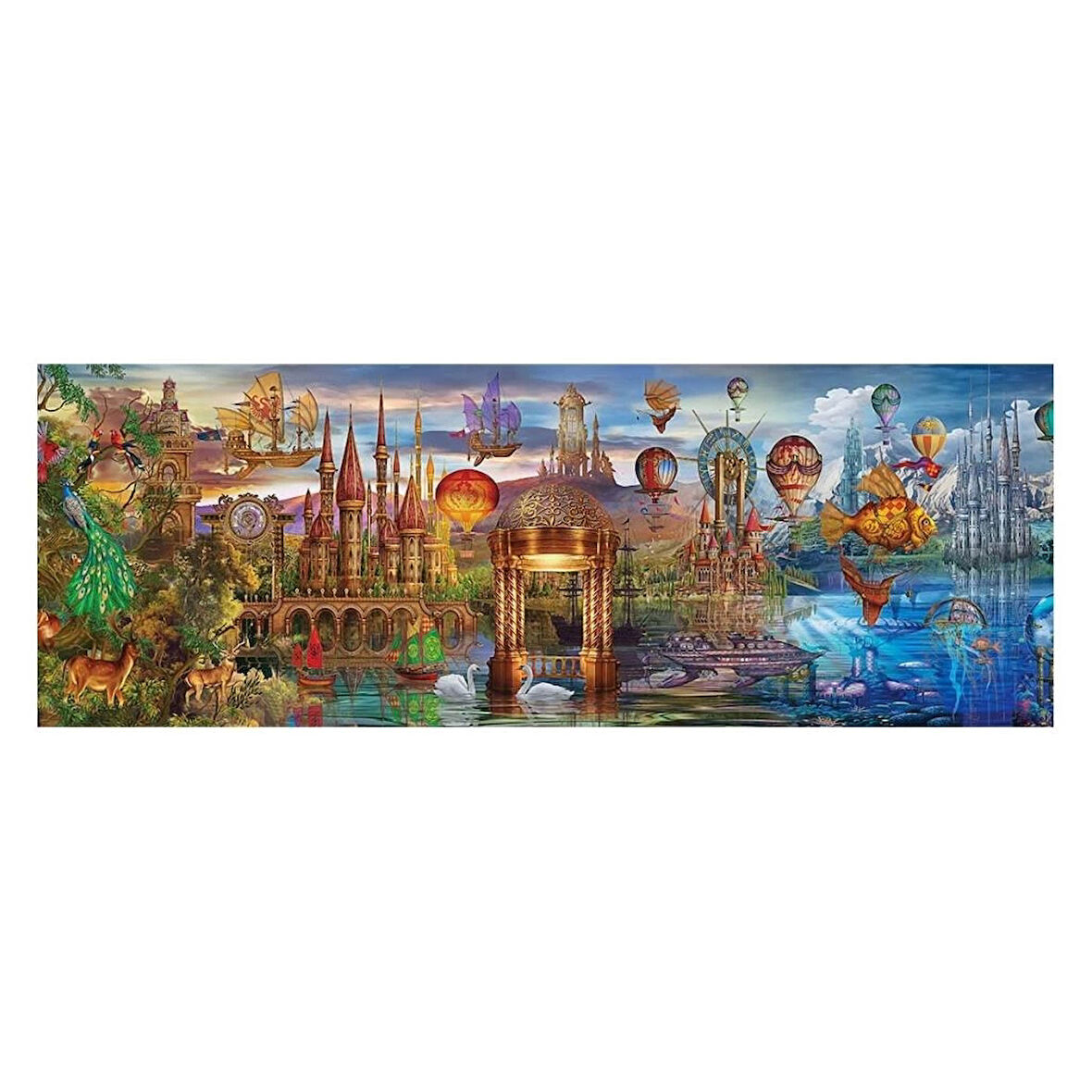 1000 Parça Puzzle ile sabır, odaklanma ve zihinsel gelişimi destekleyen uzun süreli bir aktivite