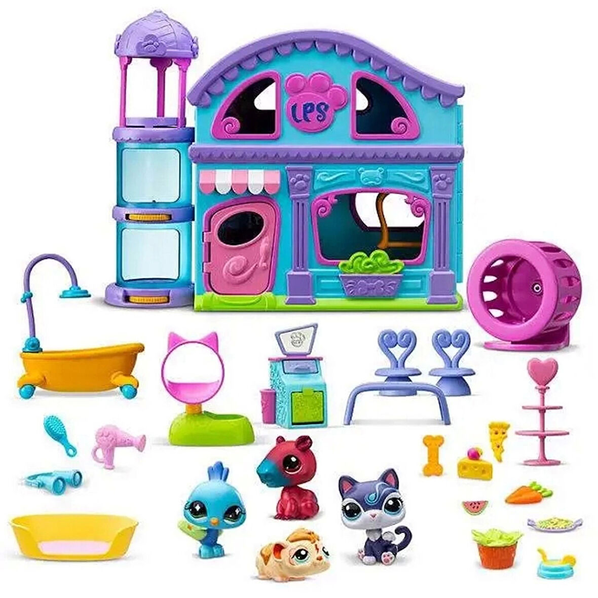 Çocuk Eğitici Minişler Deluxe Figür Oyun Seti 4'lü