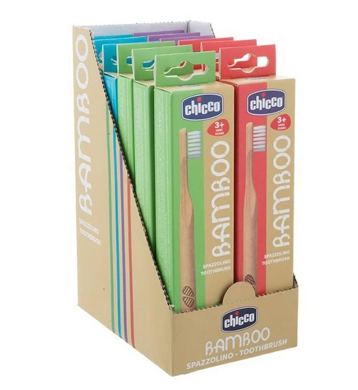 Eğitici Oyuncak Chicco Bamboo Diş Fırçası 3+ Yaş