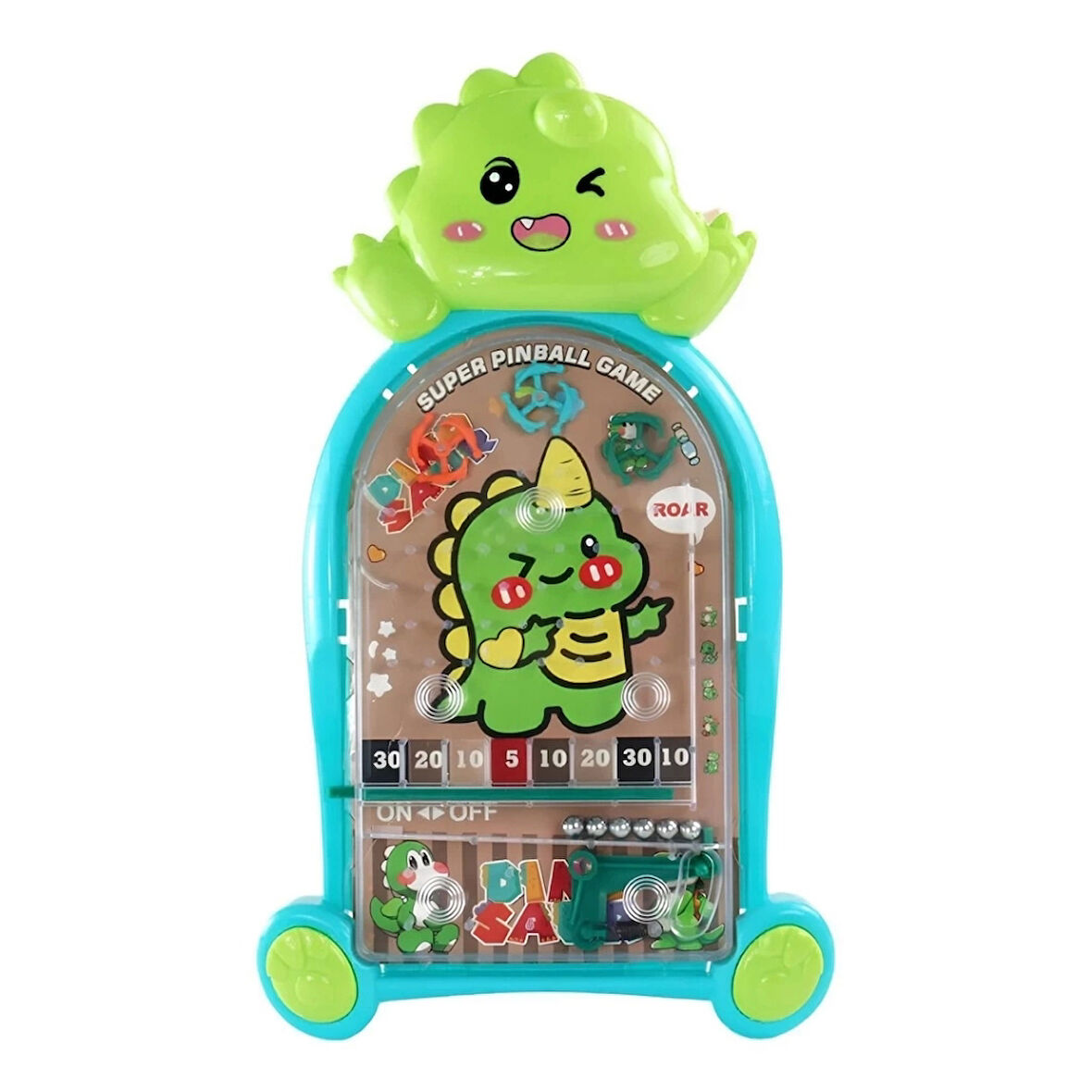 Eğitici Oyuncak Dinazorlu Bilye Oyunu