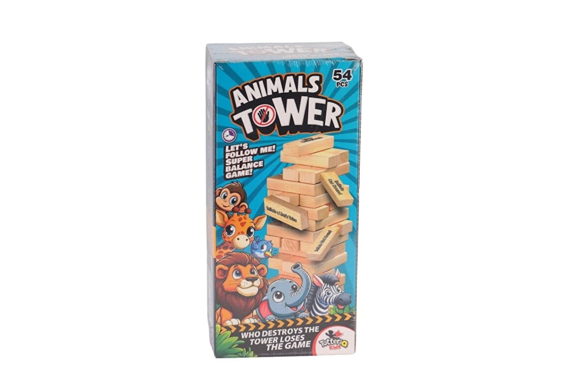 Eğitici Çocuk 8204 ANİMALS TOWER