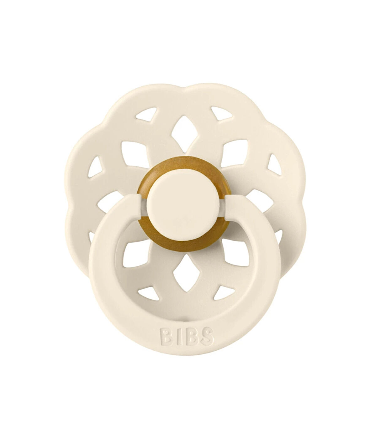 Eğitici Çocuk Bibs Boheme Kauçuk Emzik 0-6 Ay Ivory