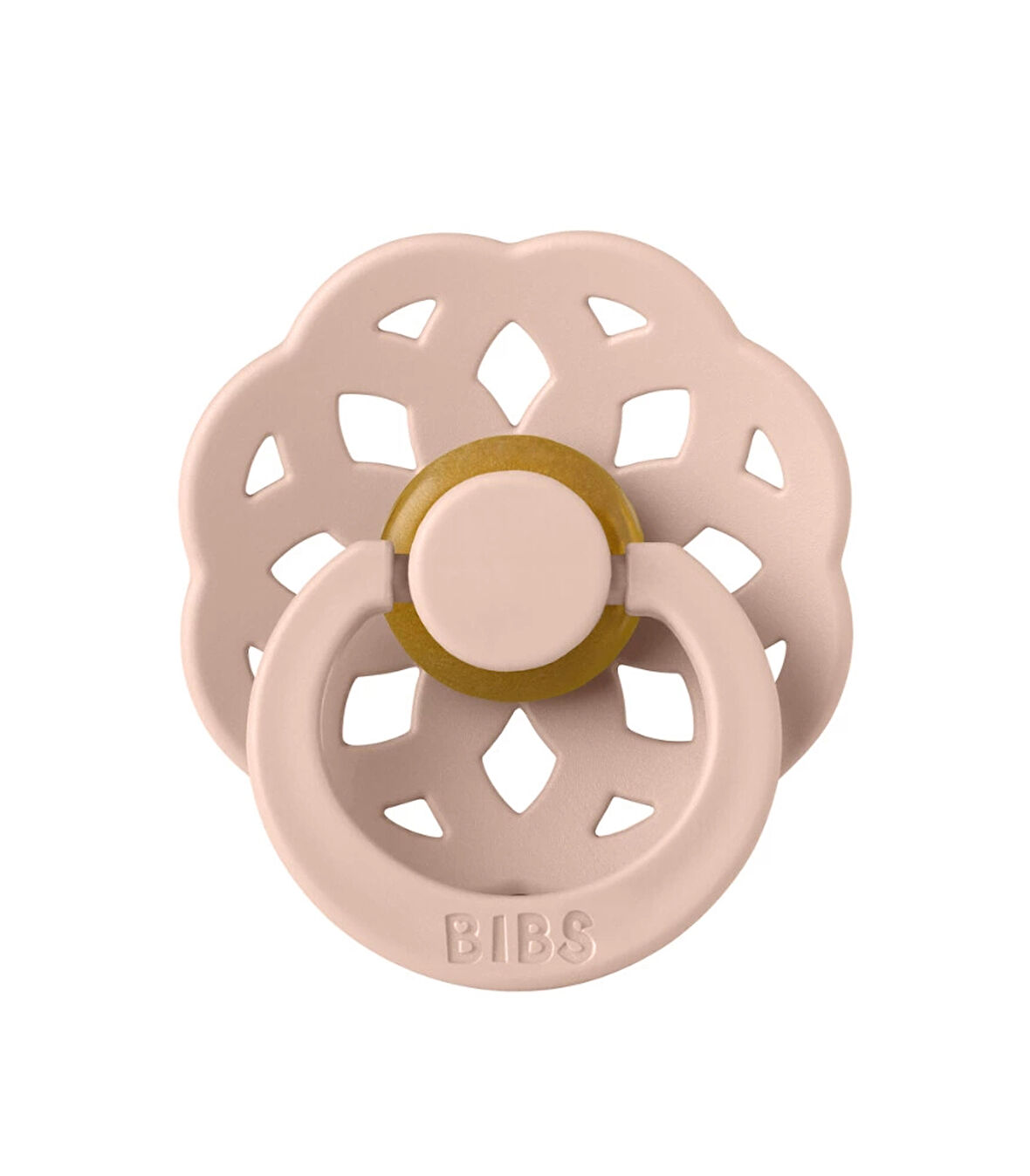 Eğitici Çocuk Bibs Boheme Kauçuk Emzik 0-6 Ay Blush