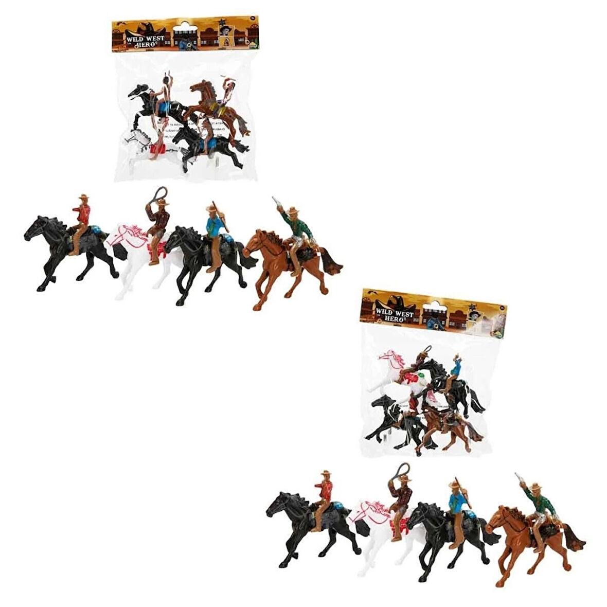 Eğitici Çocuk 4960 SUN-RST-WES-KOVBOY OYUN SET POŞETLİ KRTL 2A