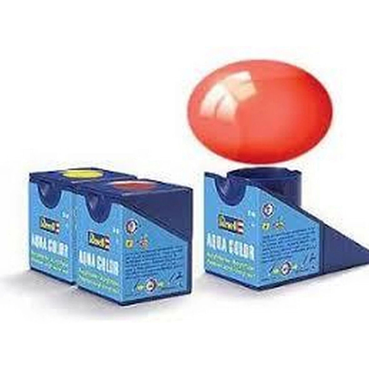 Çocuk Aqua Color Red - Clear Boya- 18 ml