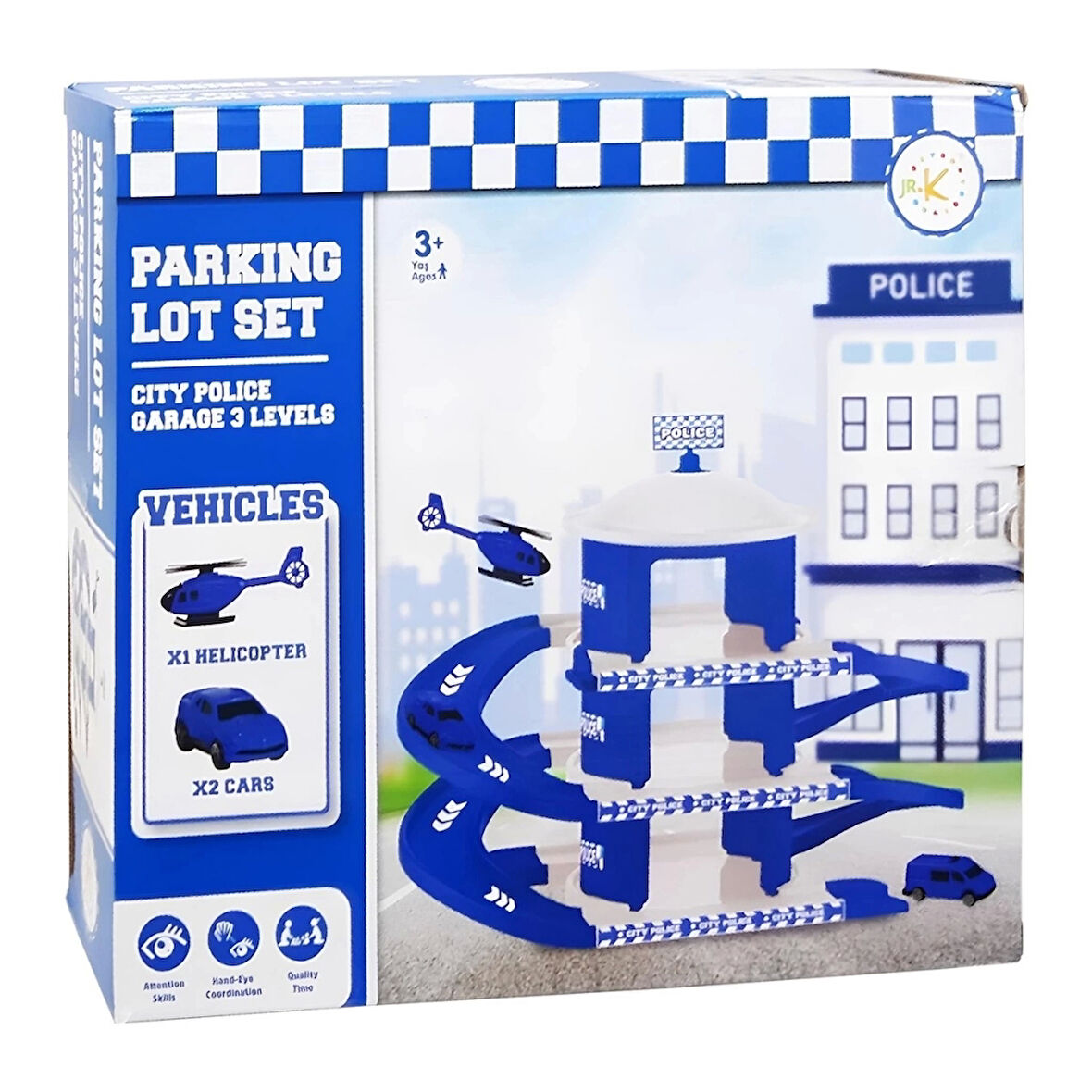 Çocuk Polis Üç Katlı Otopark
