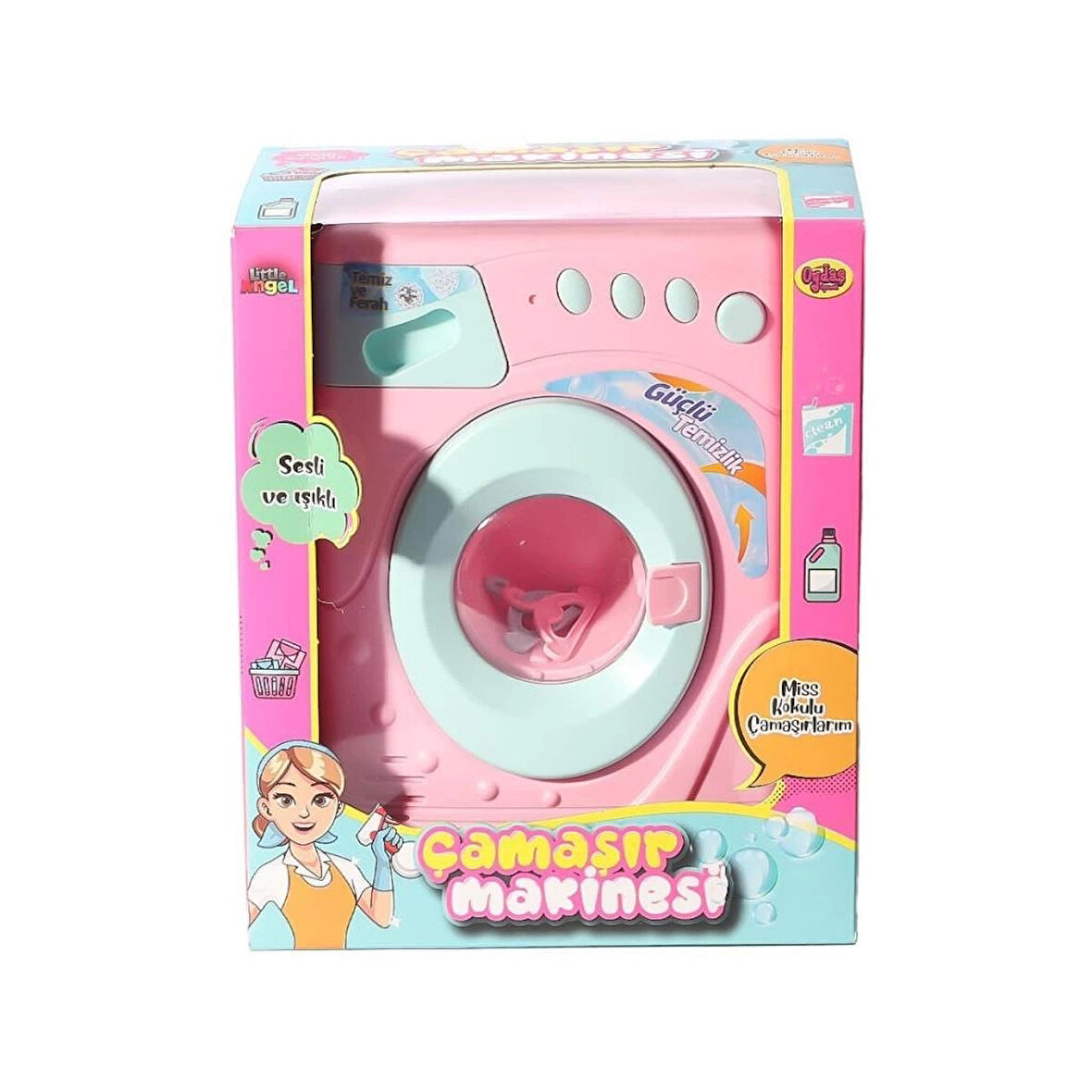 Çocuk 02604  Sesli ve Işıklı Çamaşır Makinesi -Oydaş